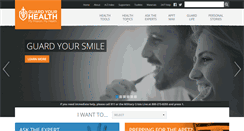 Desktop Screenshot of guardyourhealth.com